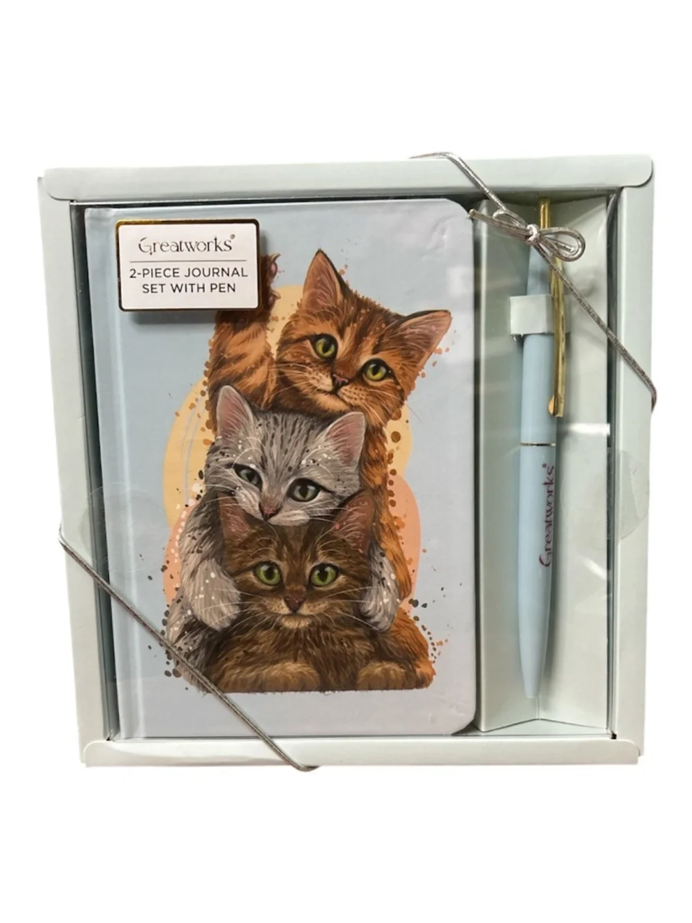 Journal Set with Pen Adorable Dog or Cat